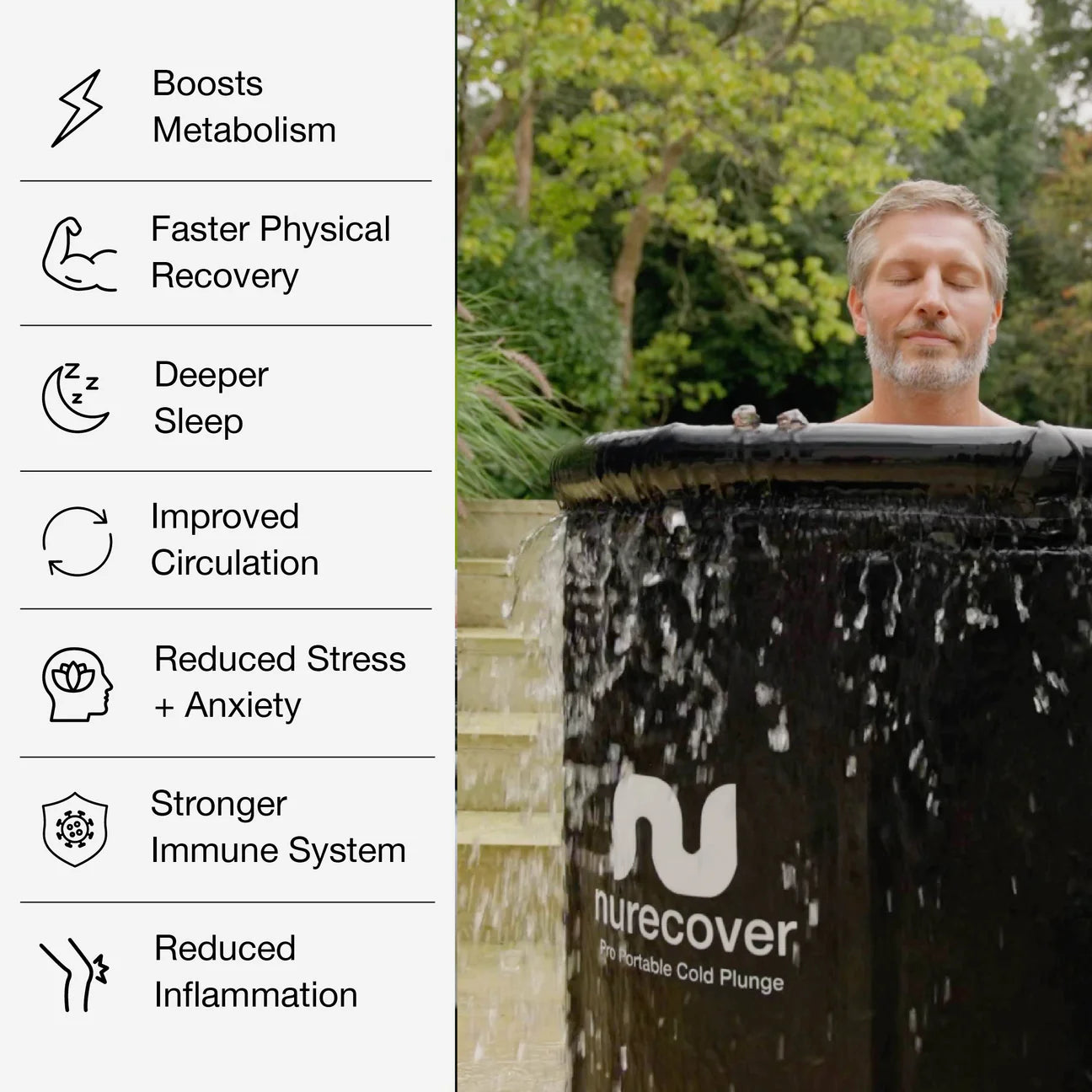 nurecover Pod - Portable Ice Bath