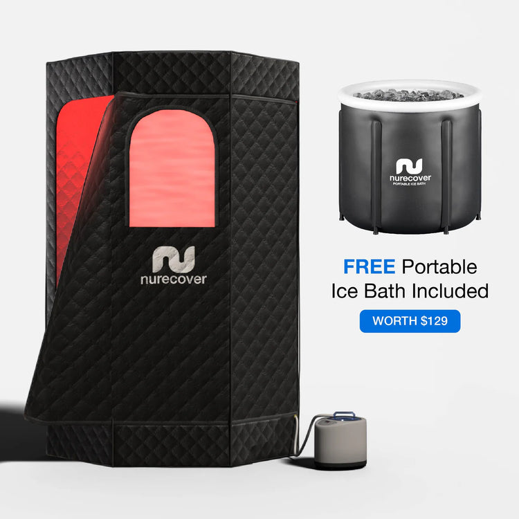 nurecover Tropic® Home Sauna + Ice Bath
